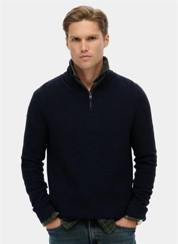 Superdry Texture Half Zip Strik